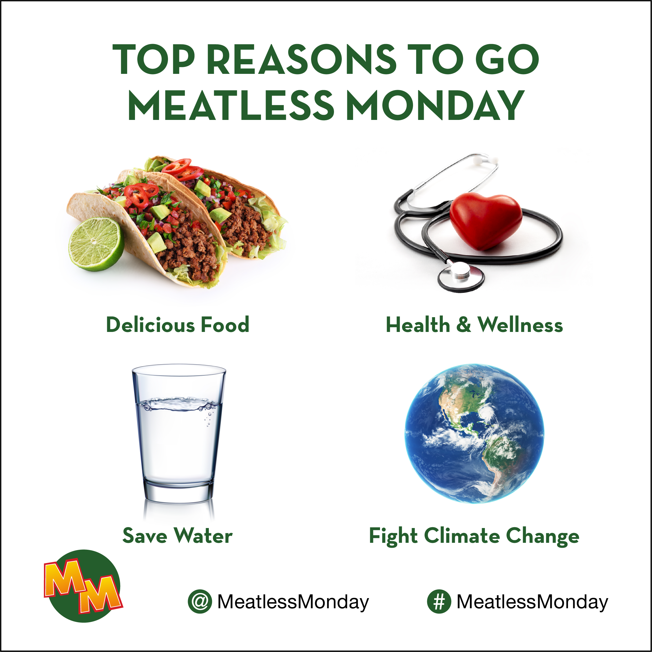 Top resons to go Meatless Monday