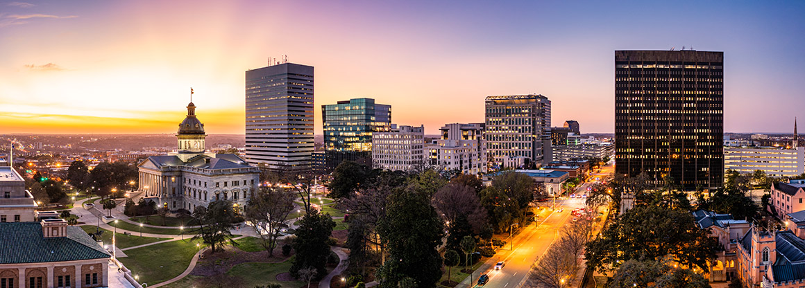 Columbia South Africa skyline