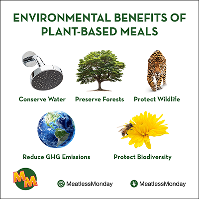 environmental benefits of plant-based meals