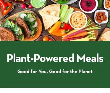 MM plant-powered meals poster