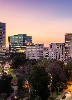 Columbia South Africa skyline